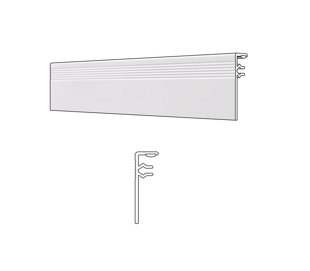 PERFECT FIT F PROFILE COVER STRIP