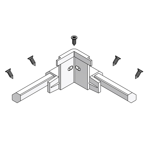 EXTRUSION CORNER JOINT