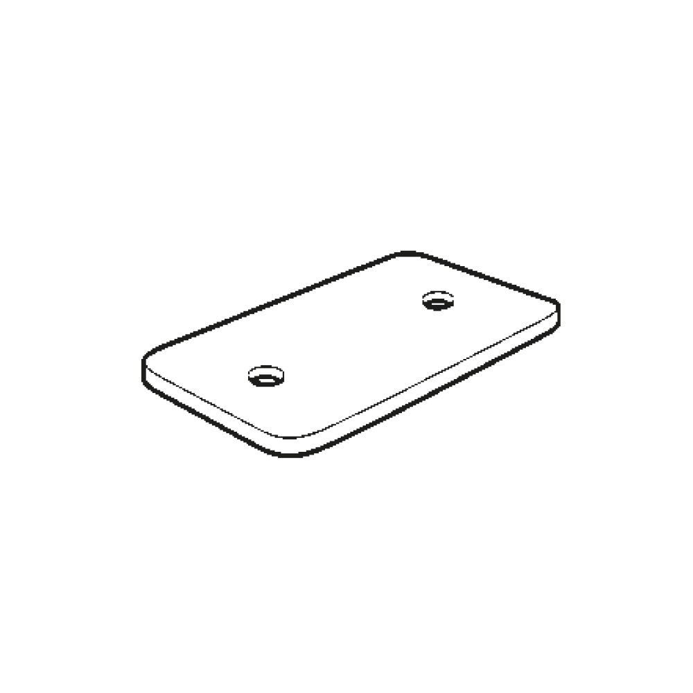 FABRIC SUPPORT GUIDE CLAMPING PLATE