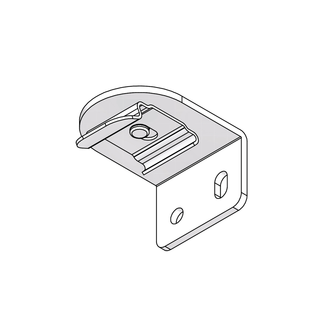 BRACKET FACE FIX SPRING CLIP