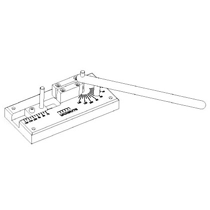 BENDING JIG FOR CORNER BRACE