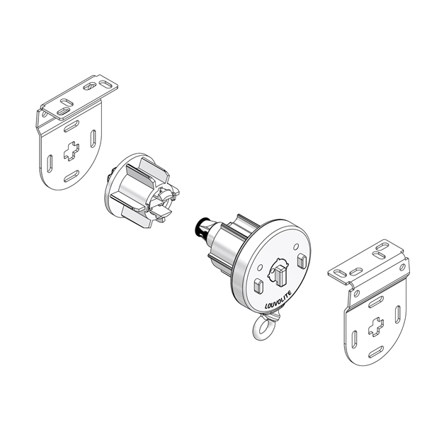 SYSTEM 40 CRANK SYSTEM END SET SLIDELOCK