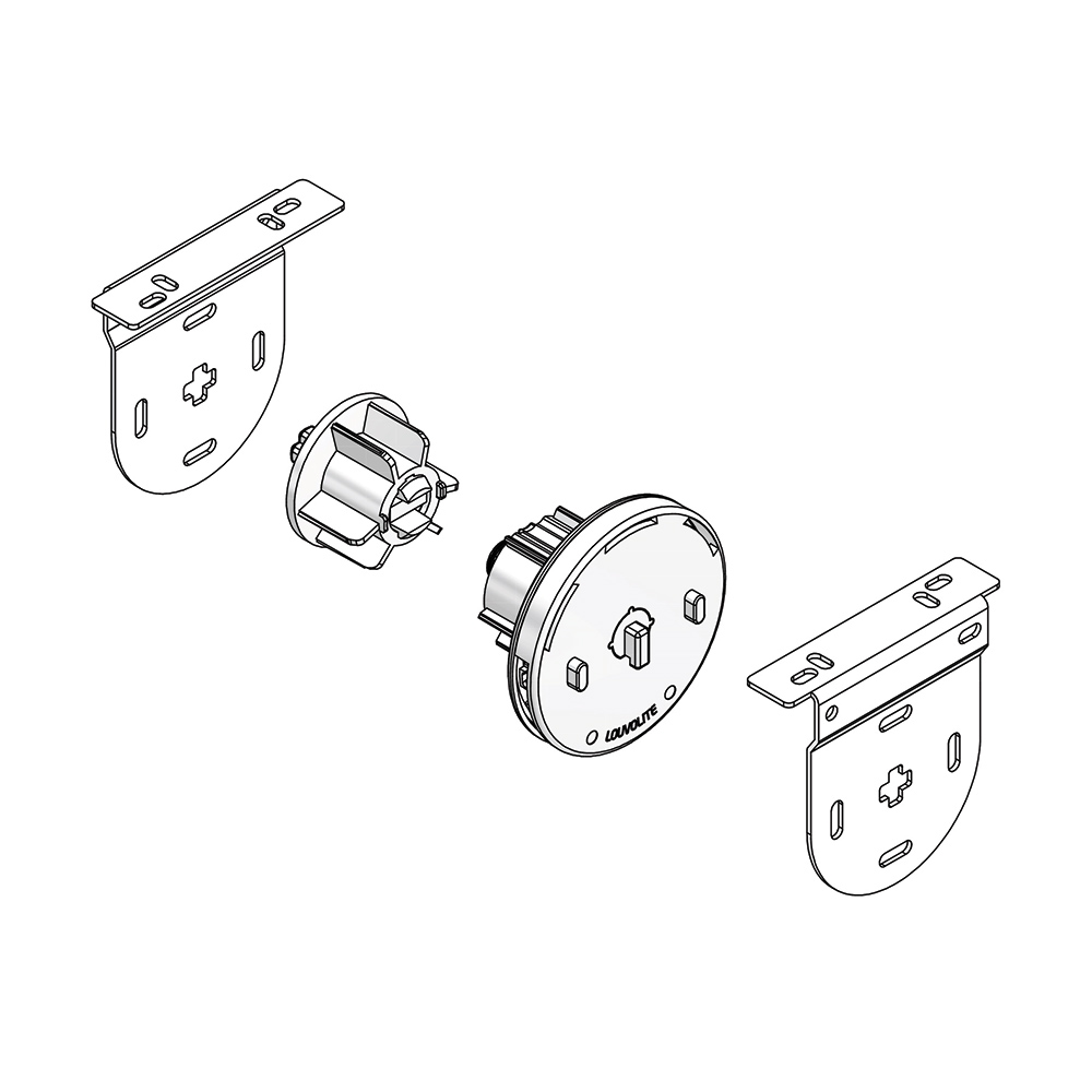 SYSTEM 45 SLIDELOCK END SET STANDARD PIN