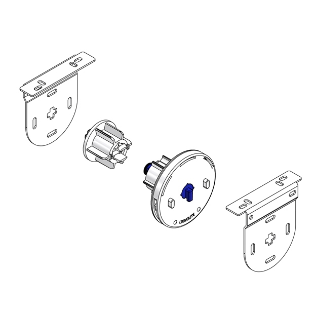 SYSTEM 40+ SLIDELOCK END SET SANDARD PIN