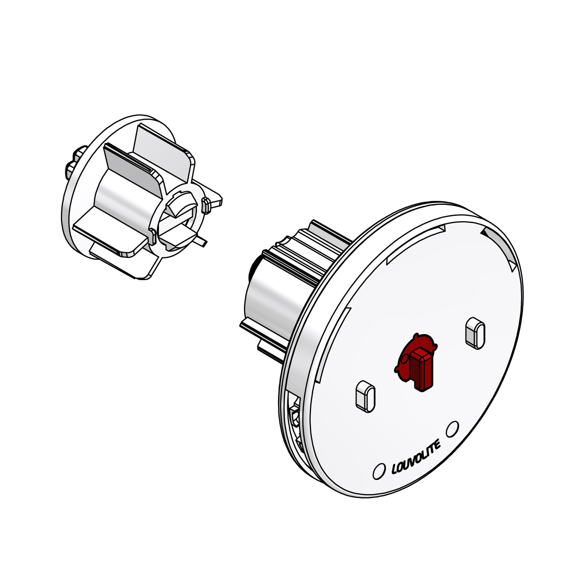 SYSTEM 45 SLIDELOCK END SET STANDARD PIN