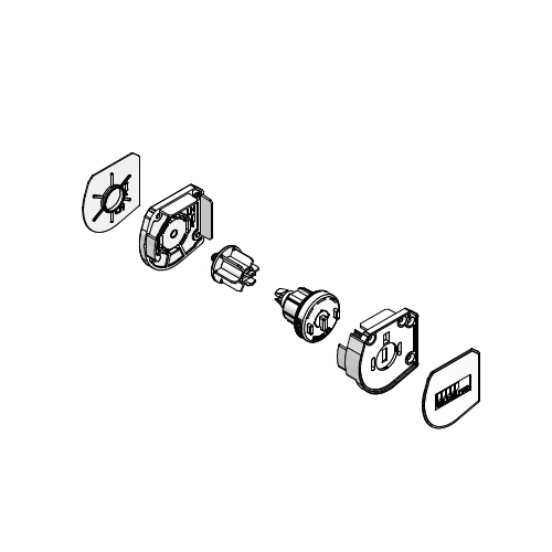 SYSTEM 32 CASSETTE SLIDELOCK STANDARD PIN LH