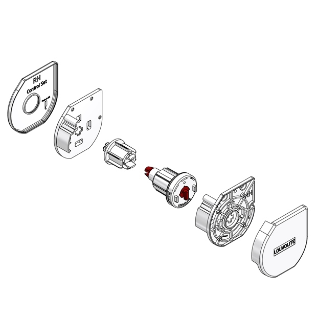 SYSTEM 32-40 CASSETTE SLIDELOCK 32 RED PIN RH