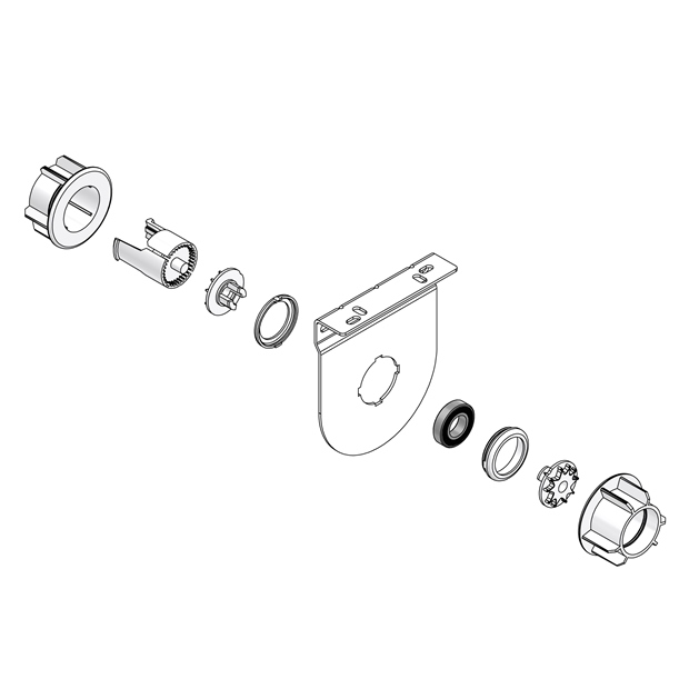 SYSTEM 55 DRIVE LINK COUPLING - STANDARD BRACKET