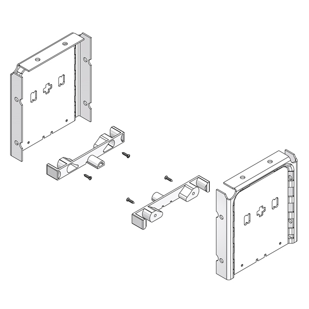 UNIVERSAL BRACKET SET 4 INCH