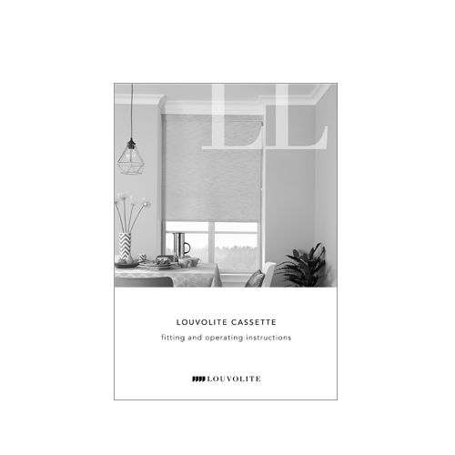 FITTING INSTRUCTIONS - CASSETTES