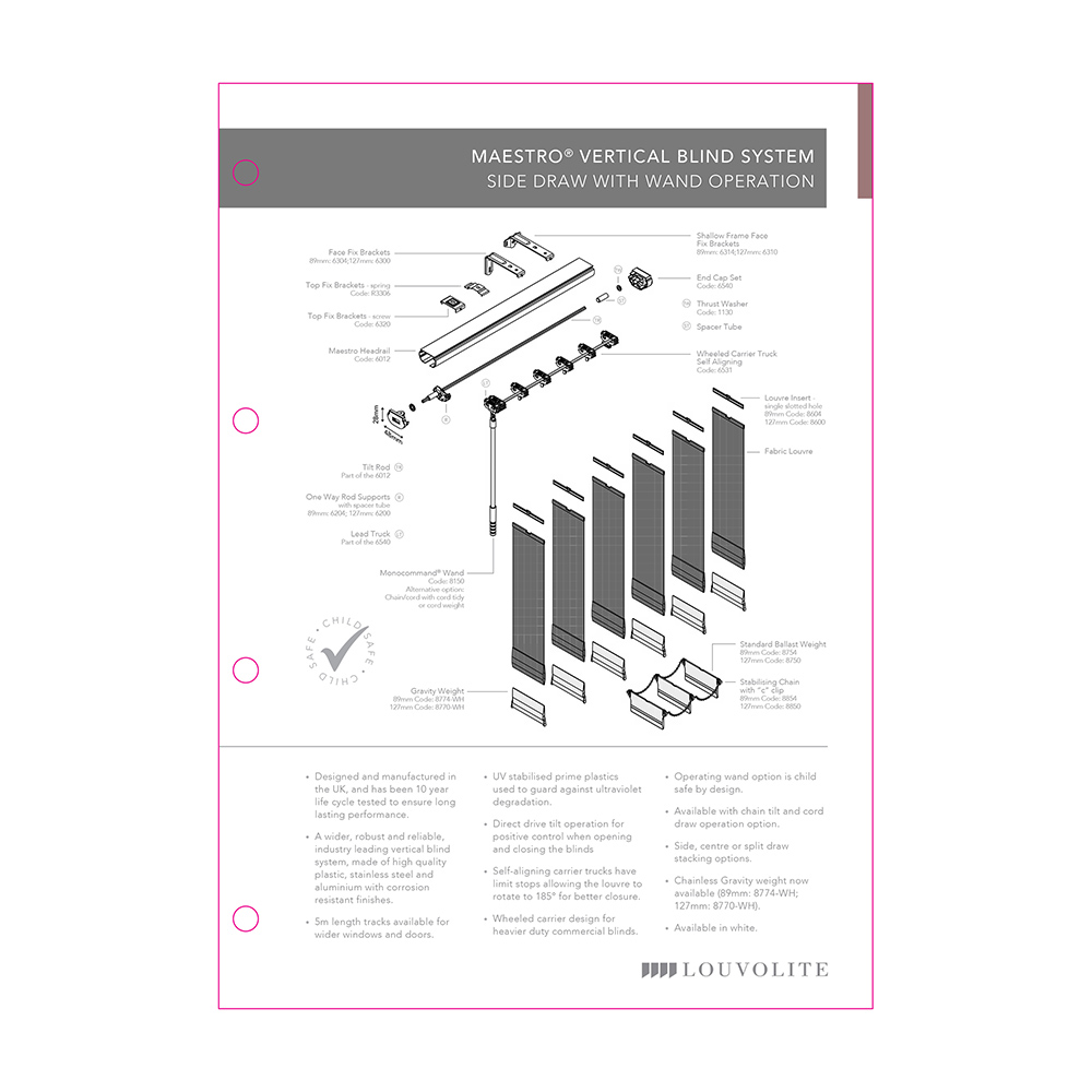 TECHNICAL SPECIFICATION - MAESTRO