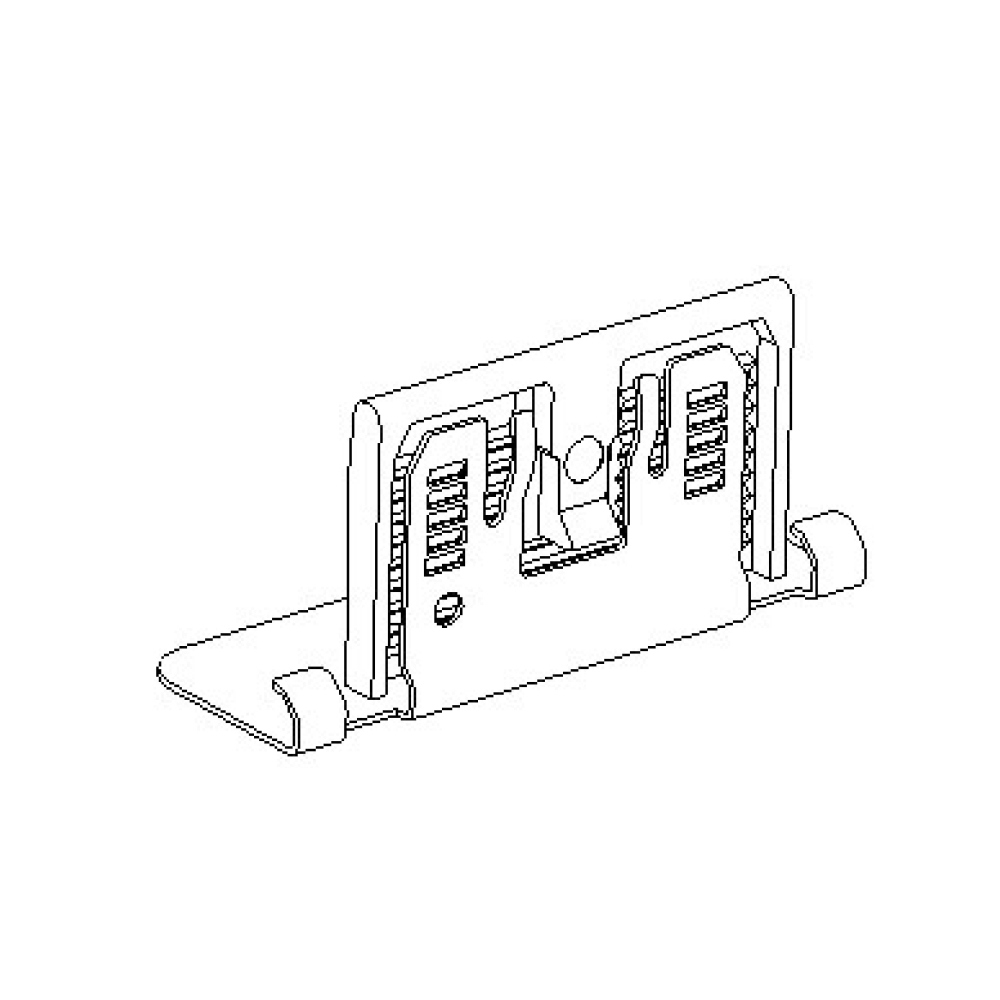 STD ROOF FIXING BKT WITH SHEATH RAL7016