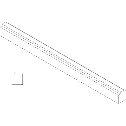 ROMAN INFIL WORKSTATION ATTACHMENT TRAY