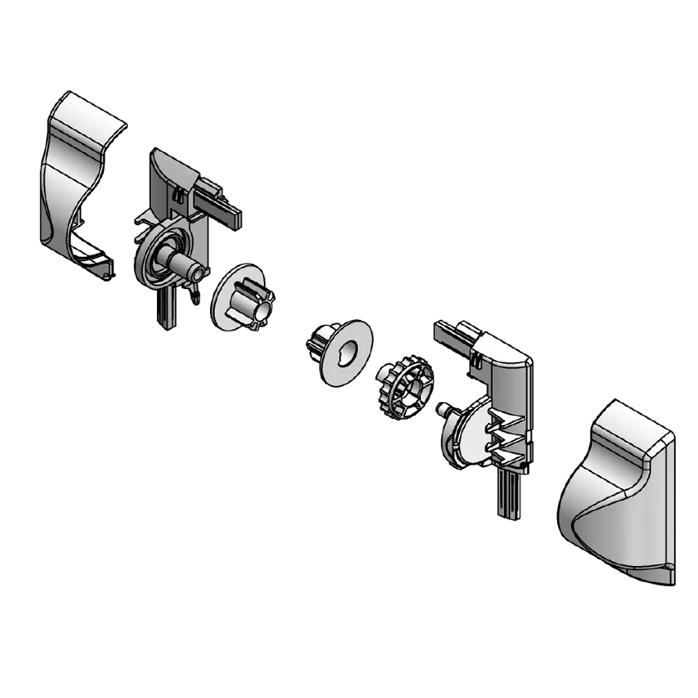 PERFECT FIT NEXT GEN RH CHAIN CONTROL END SET