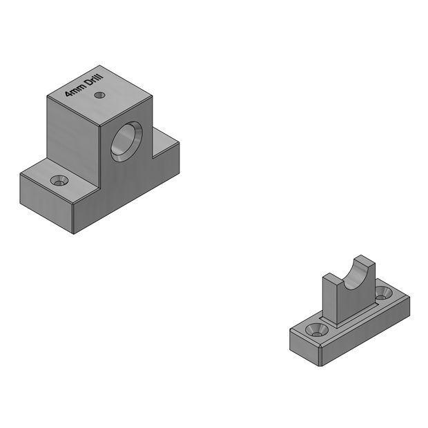 CRANK SYSTEM ALUMINIUM WAND DRILL JIG
