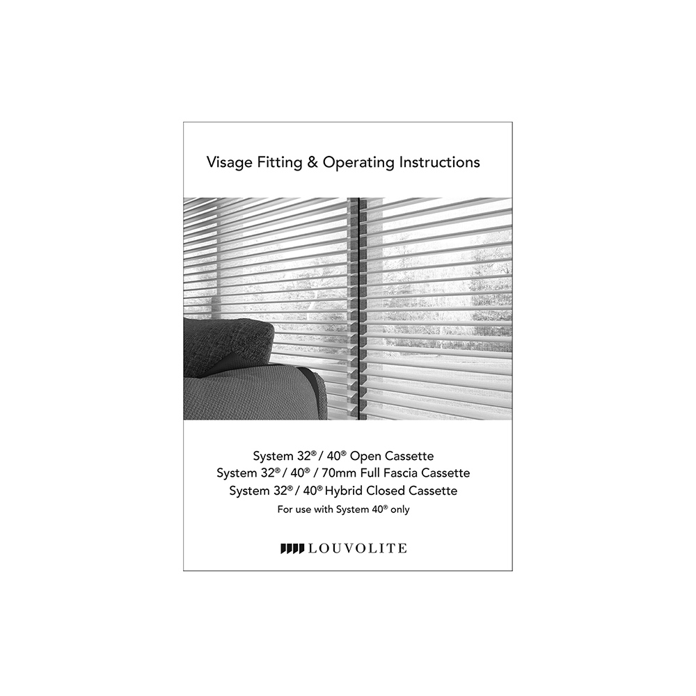 FITTING INSTRUCTIONS - VISAGE