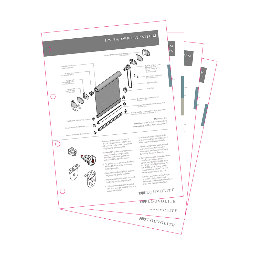 TECHNICAL SPECIFICATION - 32 CARD PACK