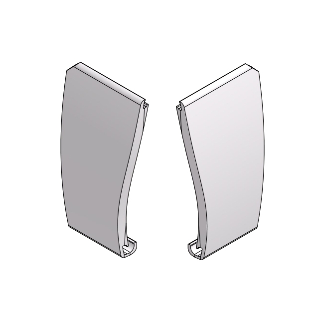 FULL FASCIA 70MM SLIDING COVER -RECESS ONLY